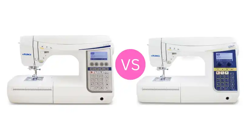 Juki DX5 vs DX7 Sewing Machines